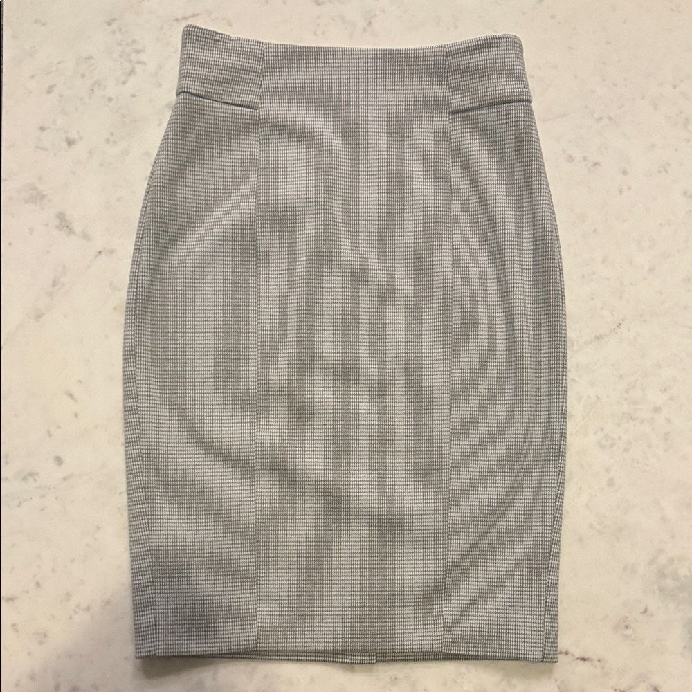 Ann Taylor Classic Gray Pencil Skirt 0 new
